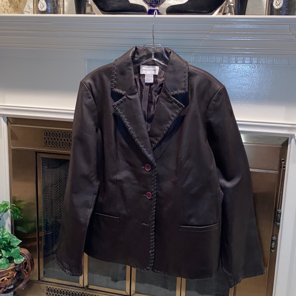 Brown Leather Jacket